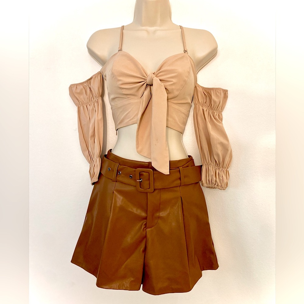 Crop Top + Short Set